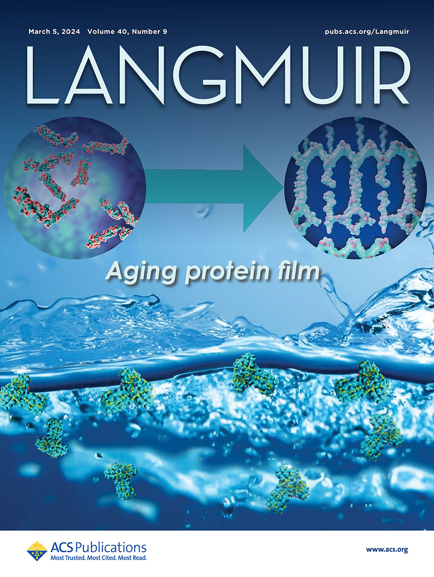 Cover of Langmuir March 2024