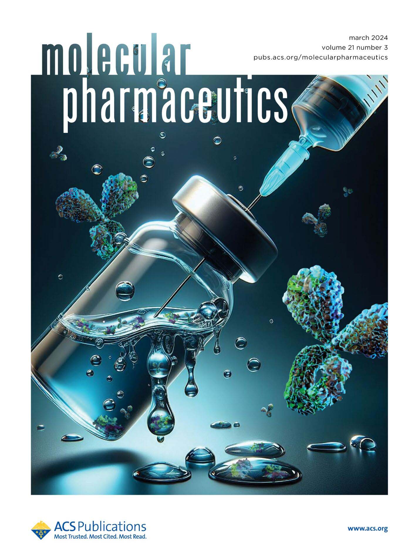 cover of ACS Molecular Pharmaceutics March 2024