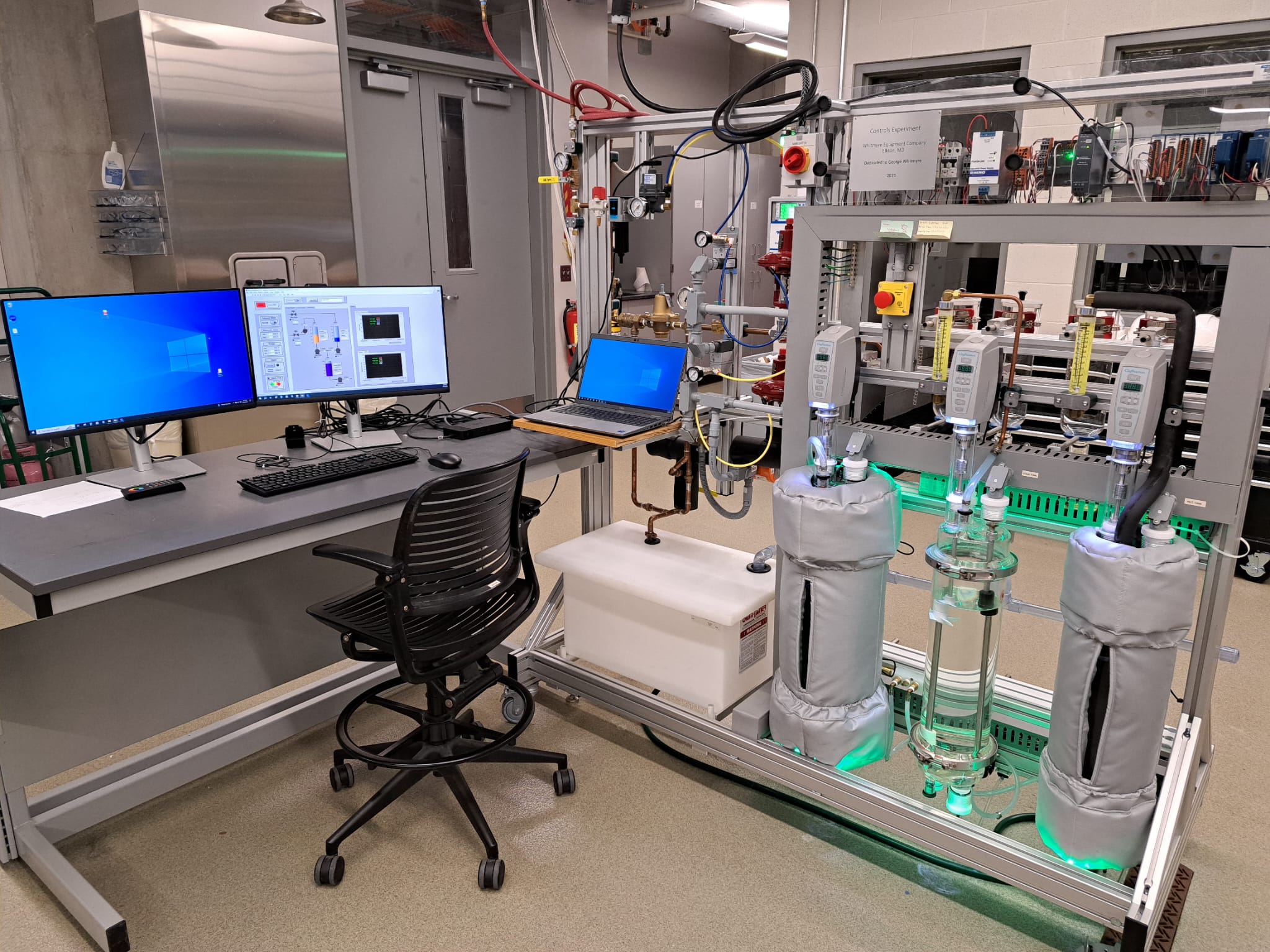 computer and the process control system