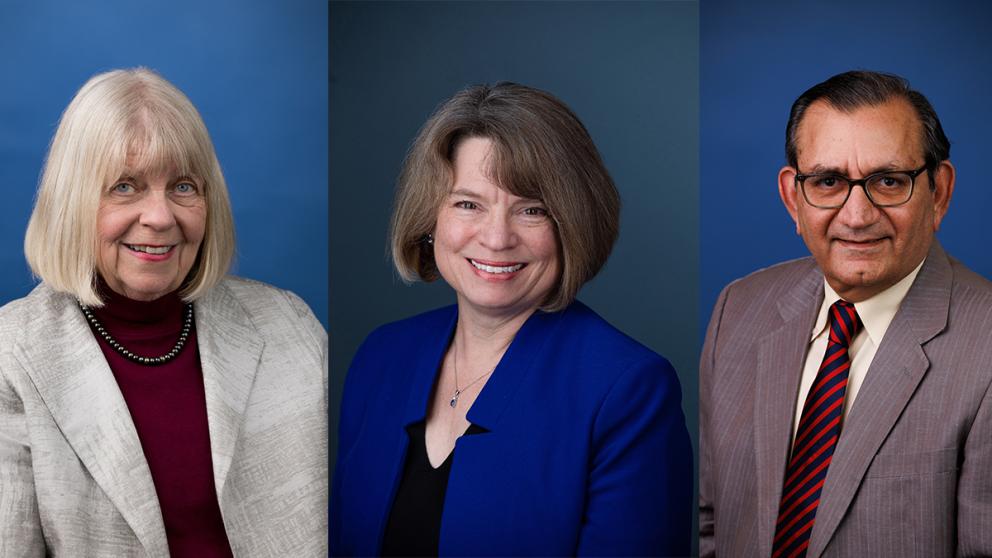 KU faculty members Kristin Bowman-James, Donna Ginther and Bala Subramaniam have been elected as 2023 American Association for the Advancement of Science (AAAS) fellows.